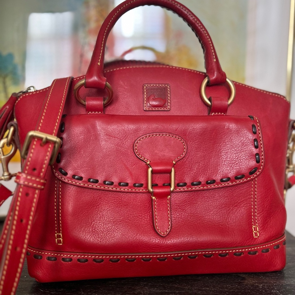 Dooney & Bourke Florentine Front Pocket Domed Satchel